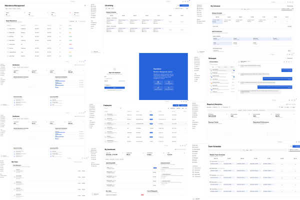 TeamSync - Workforce Management System<